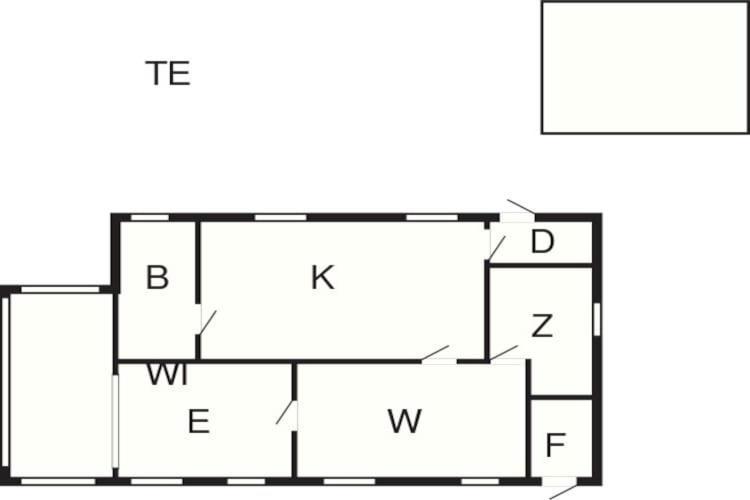 4 Person Holiday Home In T Nder Tønder Exterior foto